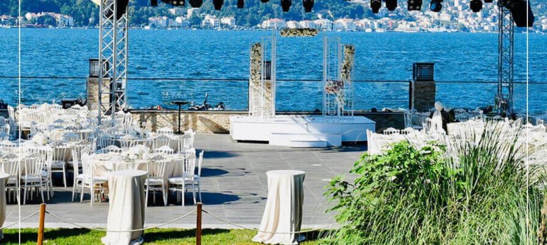 Boğaz Manzaralı Düğün Mekanları